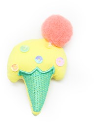 Phildar Ice Cream Cone Yellow
