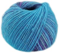 Lana Grossa Picasso 003 Turquoise/Petrol Blue/Royal/Pigeon Blue/Gray Blue