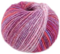 Lana Grossa Picasso 008 Lilac/Violet Blue/Heather/Fuchsia/Pink/Strawberry/Rose