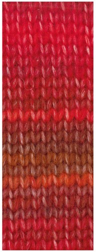 Lana Grossa Picasso 012 Wine/Cherry/Fire Red/Brown Red/Nougat-2
