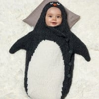 Knitting Pattern Penguin Bunting Bag