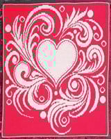 Lovely Blanket Two Tone Crochet Kit - Anke Wintermans