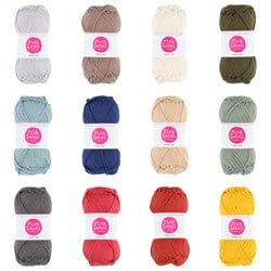 Pink Label Cotton Tube All Colors Yarn Pack
