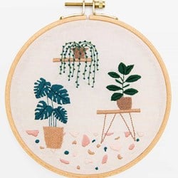 Rico Mini Kit Dried Flowers Embroidery Kit 