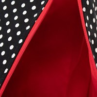 Knitting Bag Polka Dots Black-2