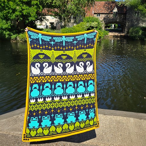 Summer Waterside Crochet Along - Pond Colourway Yarn Pack - Rosina Plane