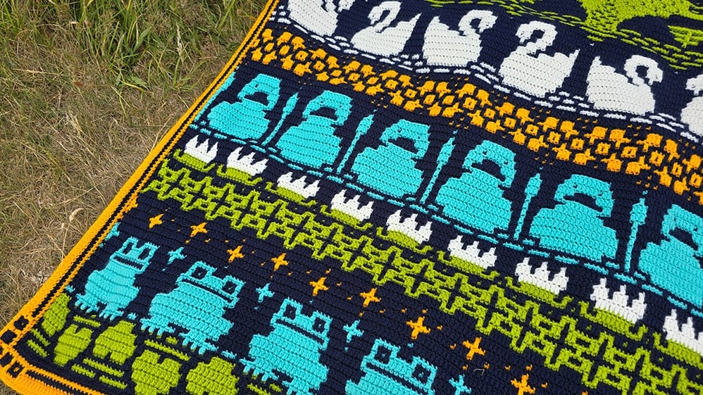 Summer Waterside Crochet Along - Pond Colourway | Yarn Pack