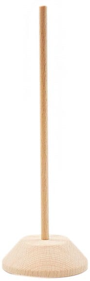 Wooden doll deals stand