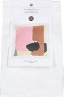 Rico Candy Pink Cushion Punch Needle Kit-2