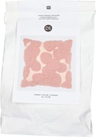 Rico Dot Pink Cushion Punch Needle Kit-2
