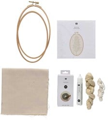 Rico Pampas Grass Picture Punch Needle Kit