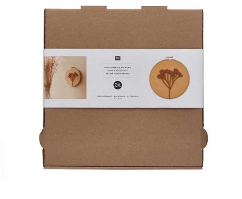 Rico Gypsophilia Picture Punch Needle Kit-2