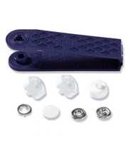 Prym No-Sew Snap Fasteners Jersey Pearl Cap 12 mm-2