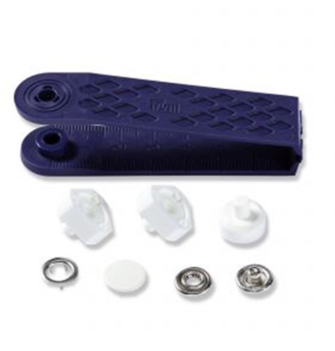 Prym No-Sew Snap Fasteners Jersey Pearl Cap 12 mm-2