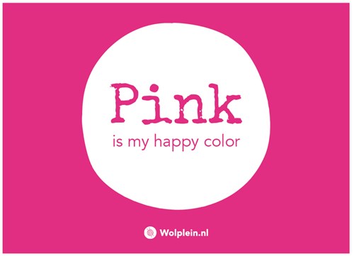 Pink Label Postcard
