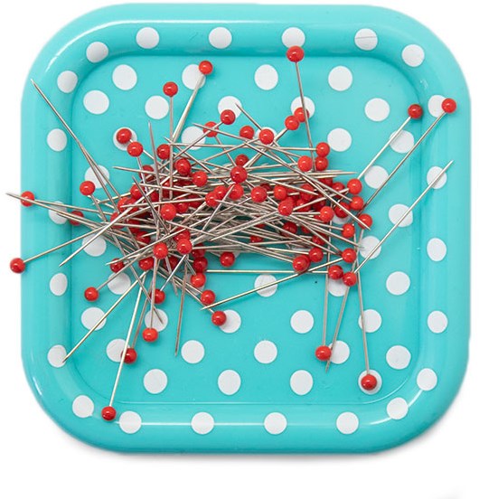 Prym Love Magnetic Pin Cushion With 100 Glass Head Pins : Target