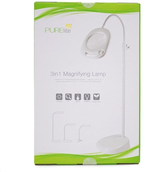 Chronisch Chemicaliën wasmiddel PURElite Magnifying Lamp European 3-in-1 LED - Yarnplaza.com