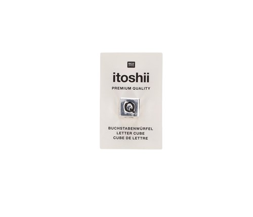 Rico Ponii Beads Character  Cube Q -Silver