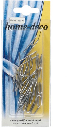 Antex Home Deco Duplo Curtain Hook Metal 20 pieces