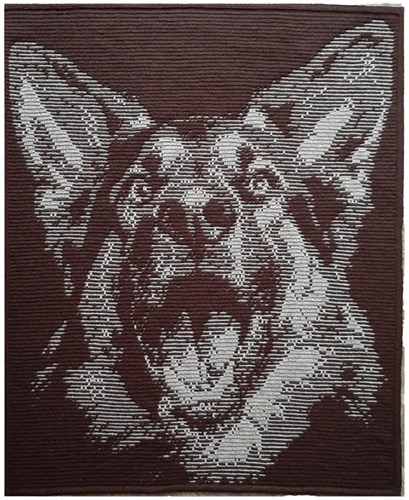 Rebel - Shepherd dog blanket - Anke Wintermans Yarn Kit