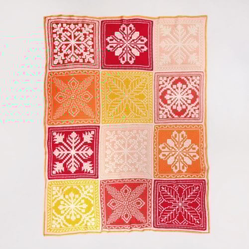Floral CAL Blanket Camellia Yarn kit - No pattern included