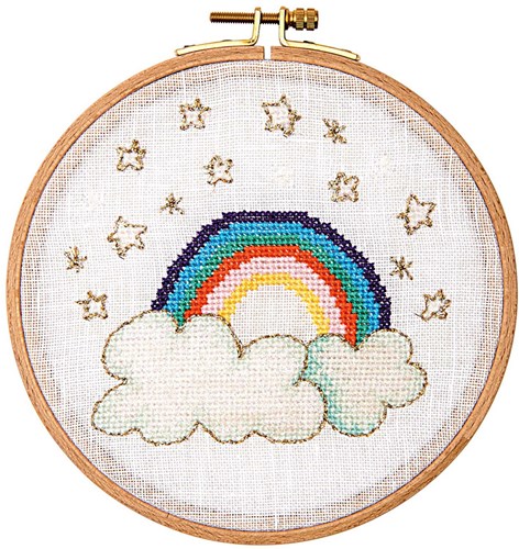 Rico Rainbow Embroidery Kit
