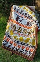 Spring into easter blanket Retro Crochetkit - with Digital Pattern-2