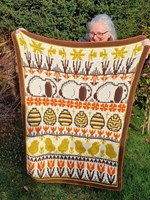 Rosinaplane - Spring into easter blanket Retro haakpakket