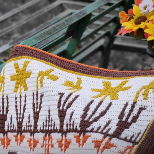 Rosinaplane - Spring into easter blanket Retro haakpakket