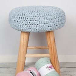 Crochet Pattern RibbonXL Stool