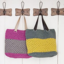 Crochet Pattern RibbonXL Valencia Bag