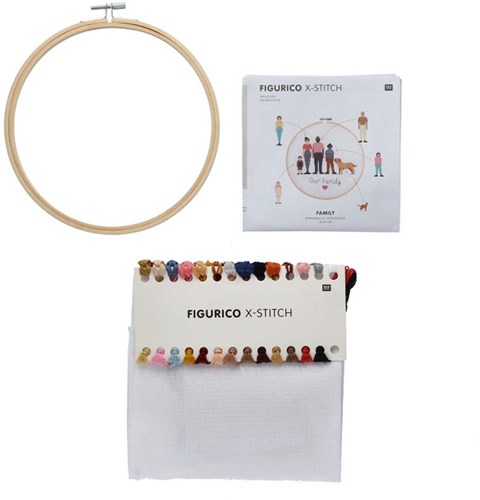 Rico Figurico Family Embroidery Kit-2