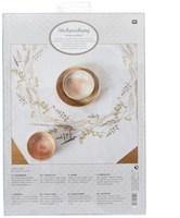 Rico Grass Wreath Tablecloth Embroidery Kit-3