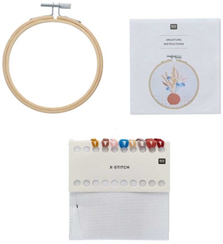 Rico Mini Kit Dried Flowers Embroidery Kit-2