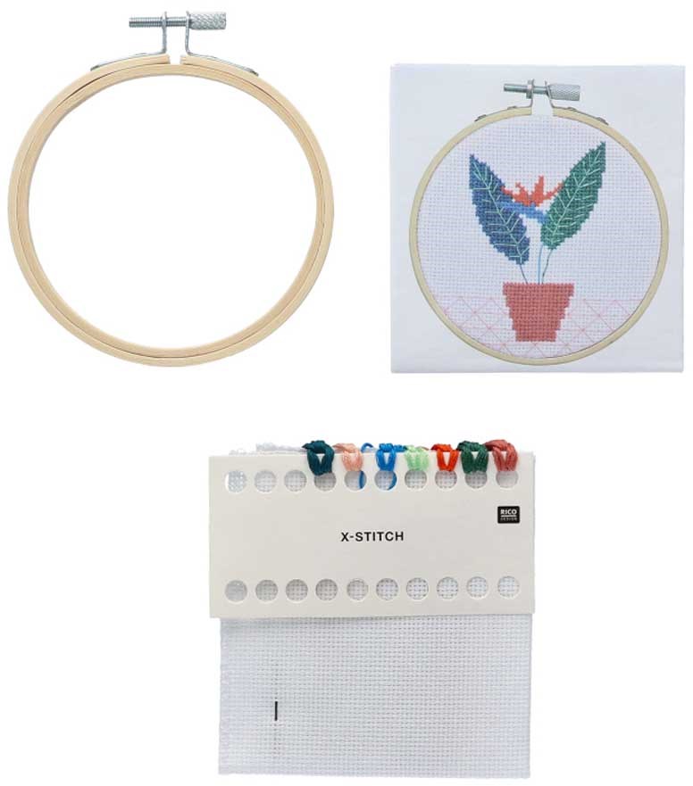 Rico Mini Kit Strelitzia Embroidery Kit 