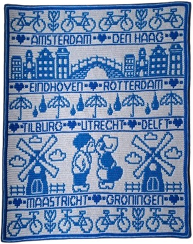 Dutchies in rows - Anke Wintermans Yarn Kit Scheepjes