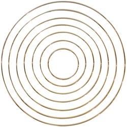 Yarn and Colors Gold Metal Ring