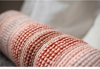 Stayhome 2020 Bolster Cushion Crochet Kit 2 Rosé-3