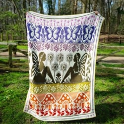 Rosina Plane Fairy Dust Blanket