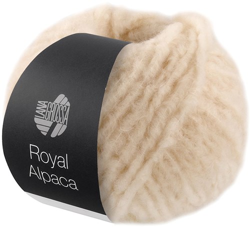 Lana Grossa Royal Alpaca 002 Light Beige