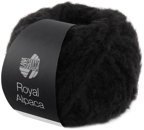 Lana Grossa Royal Alpaca 014 Black