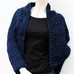Crochet pattern Royal Tweed shrug