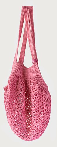 Joly Bag Crochet Kit 3 Peony Pink