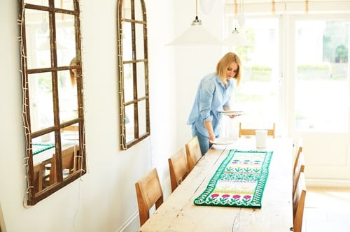 Letitia's Garden Table Runner CAL Yarn Kit 1 Cottage Garden-2