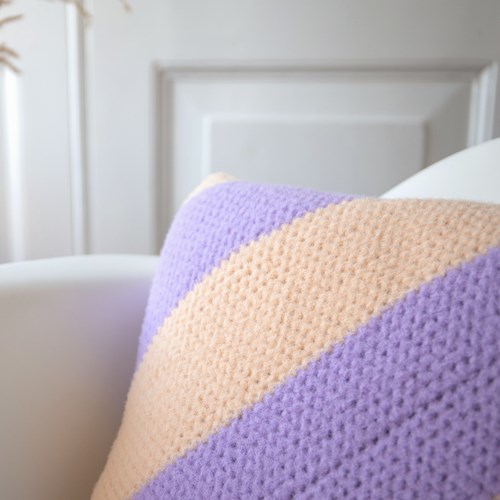 Felt-it Strepen kussen Haakpakket 001