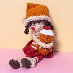 Christmas Elf Girl Crochet Kit