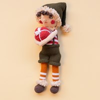 Christmas Elf Boy Crochet Kit-2