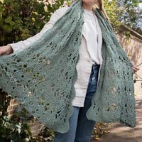 Crochet pattern Felt-it Lace shawl-3