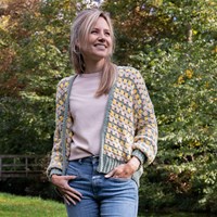 Crochet pattern Felt-it Granny Stripe Cardigan