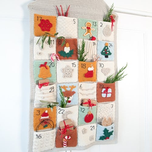 Kerst AdventCALender Haakpakket